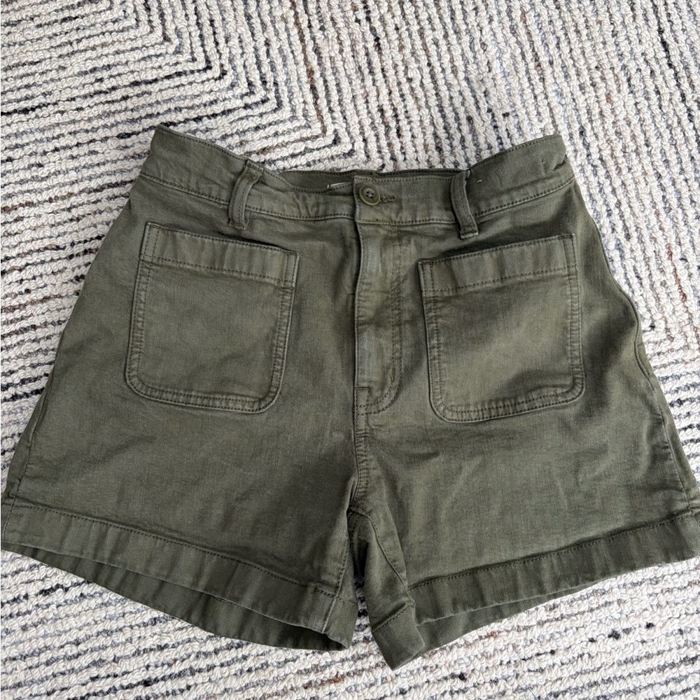 Madewell High-Rise Sailor Short
